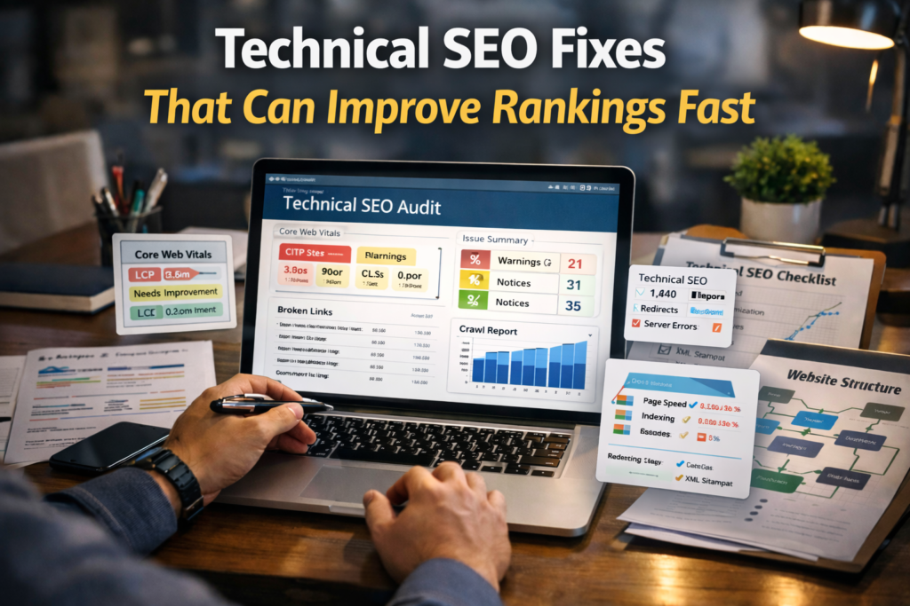 Fix your website technical SEO reported by SEO espert Tanvir Hushan