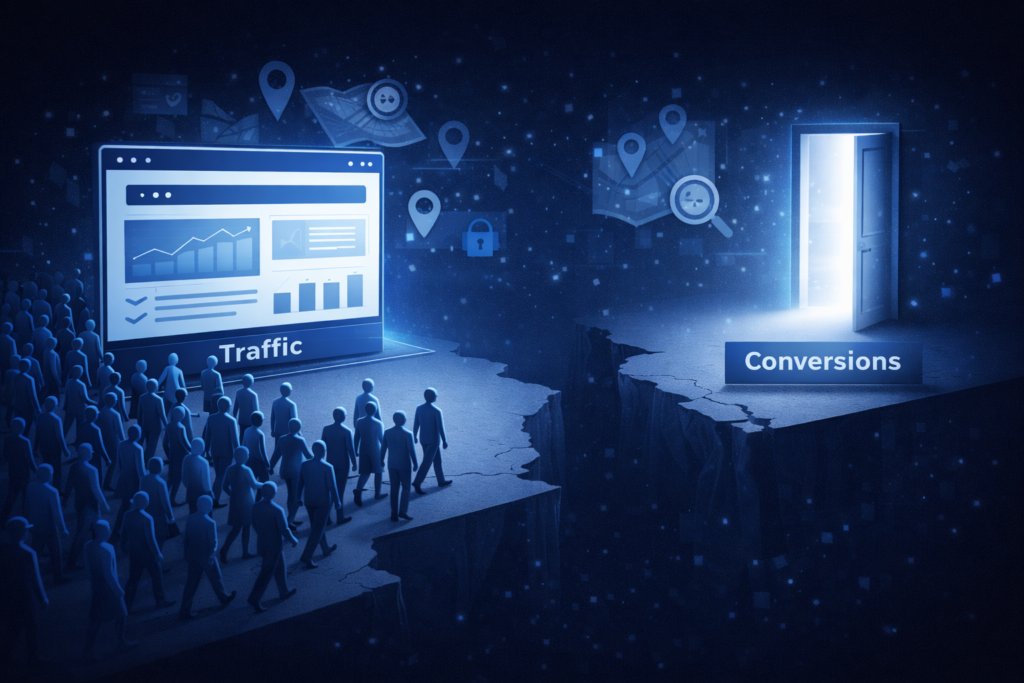 why local customers visit your website but don't convert feature image